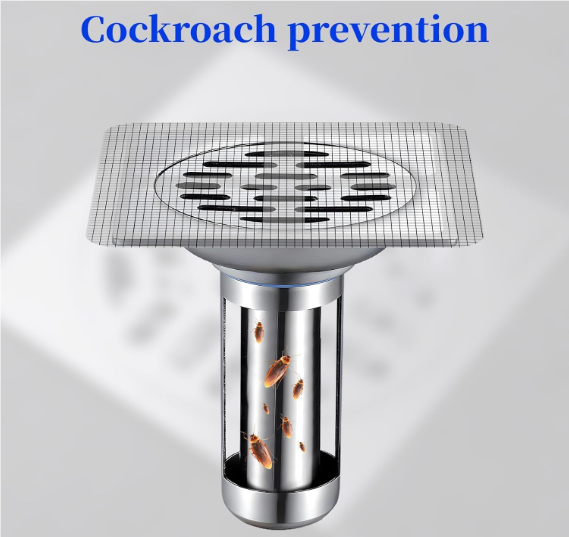 Multifunctional Shower Drain Hair Catcher Sticker – Waterproof Anti-Clog Drain Protector