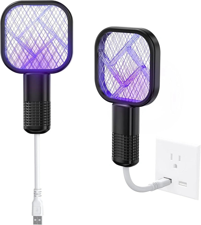 USB Portable Mini Mosquito Racket with UV Light