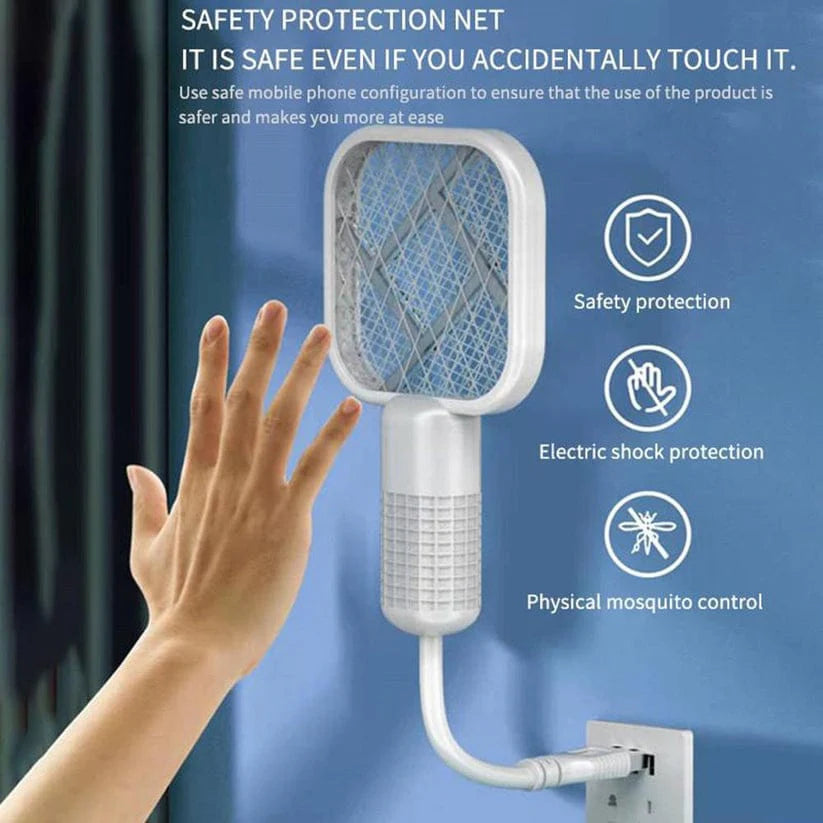USB Portable Mini Mosquito Racket with UV Light