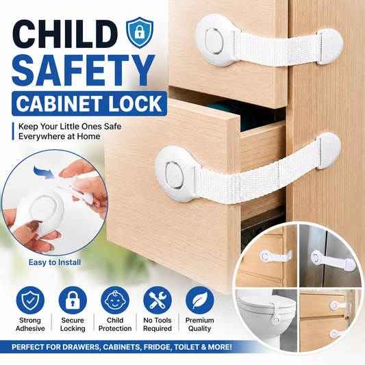 Baby Safety Cabinet Lock - 5 Pieces