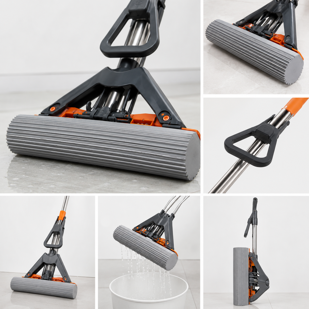 Self-Squeeze Sponge Mop