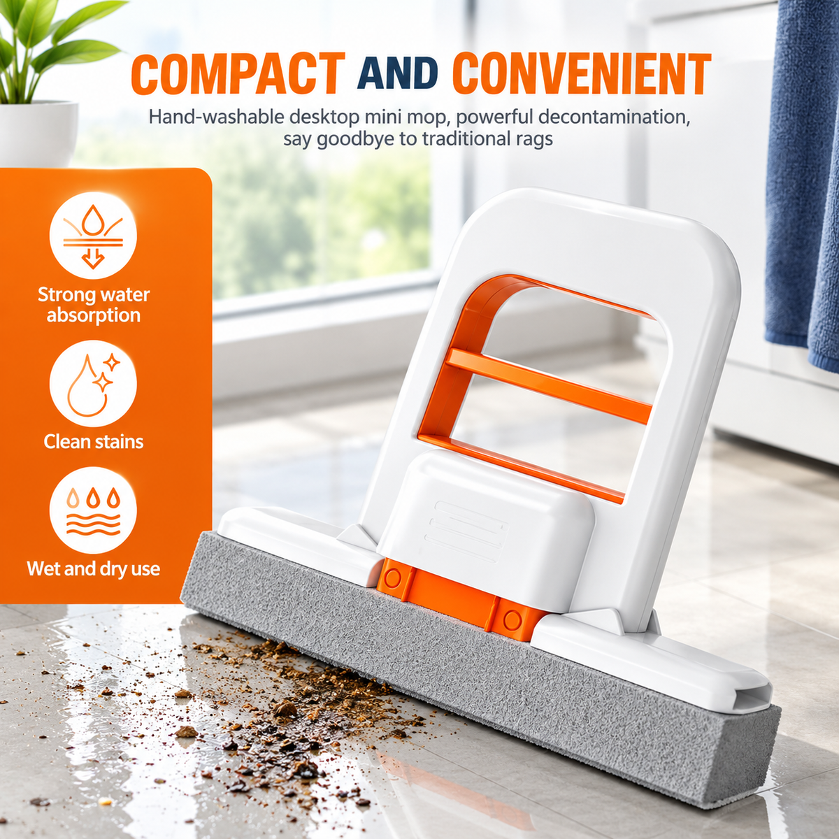 Foldable Mini Mop