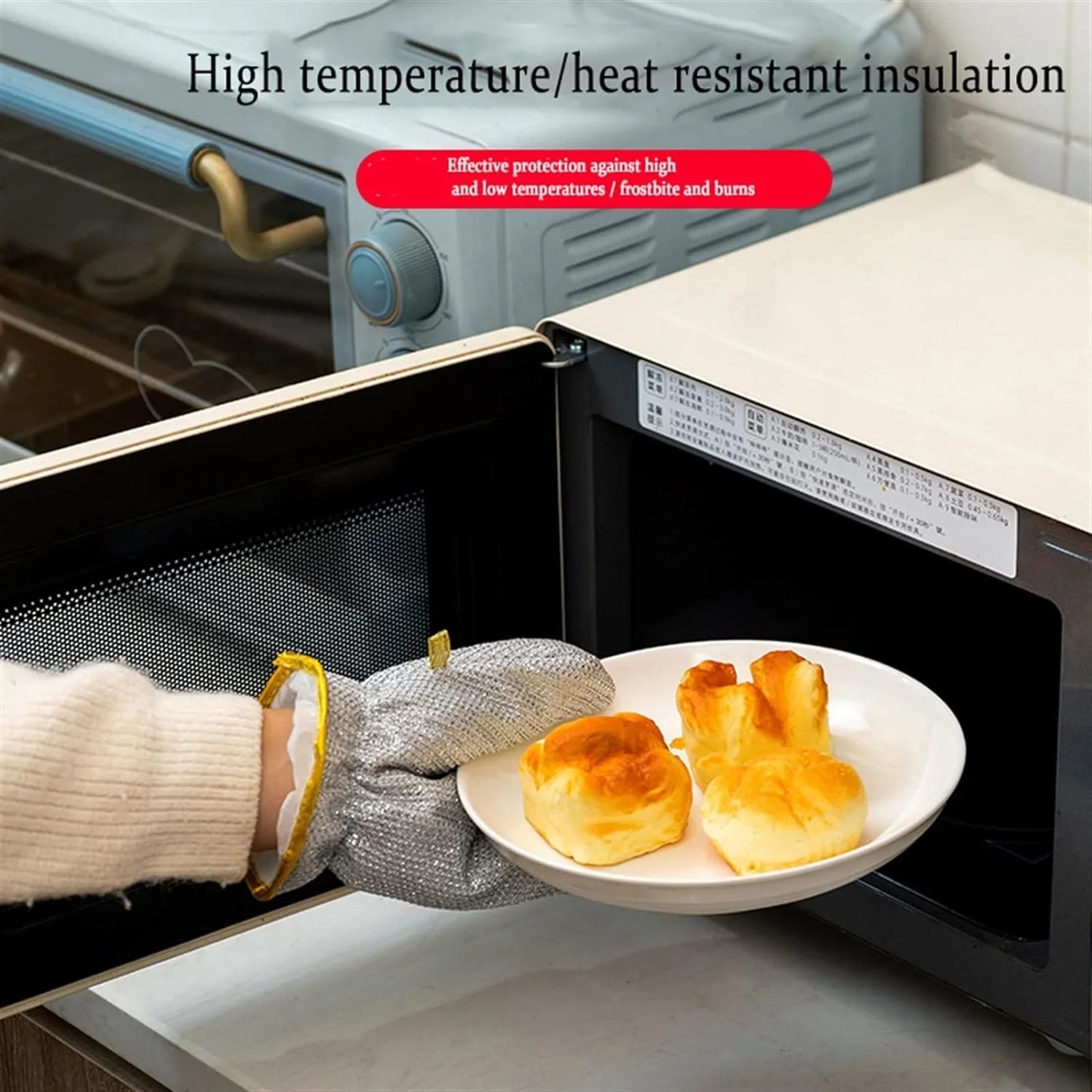 Multipurpose Wire Dishwashing Gloves